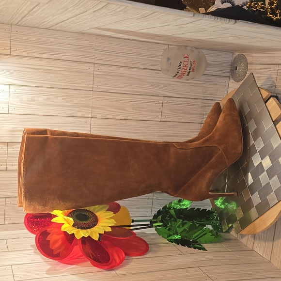 L'AGENCE LENA II TALL LEATHER/SUEDE BOOTS - Picture 7 of 13